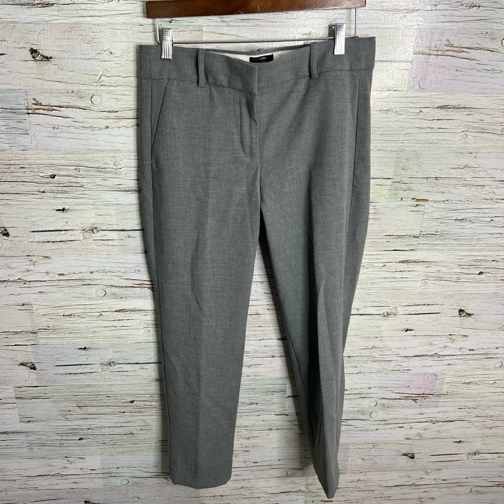 J. Crew Full-length Cameron Pant Heather Graphite Size 10